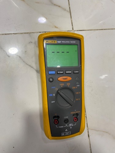 Fluke 1507 insulation tester - fluke,