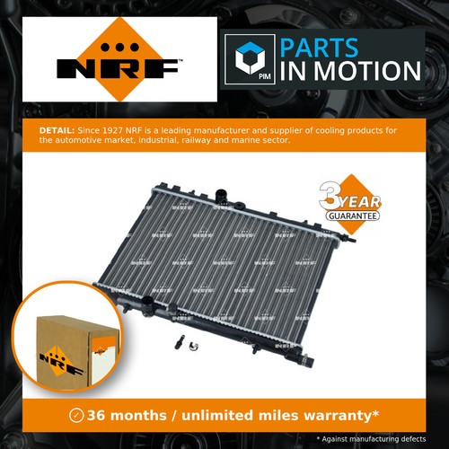 Radiator fits citroen berlingo - fits,