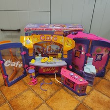1999 Sindy Mega Sounds Disco Cafe Activity Set With Box lights sounds rare INCOM