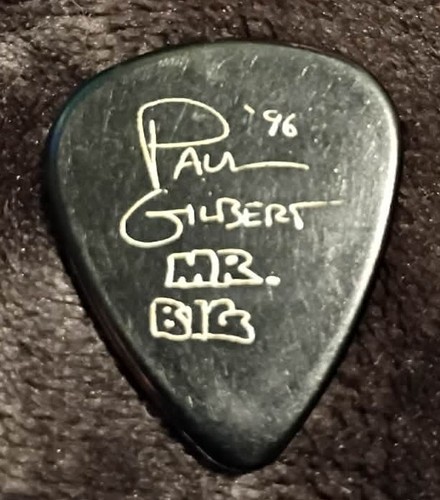 Big paul gilbert signature - mr.,