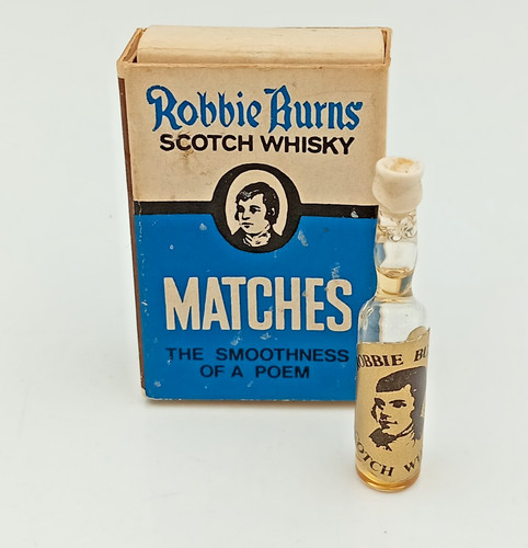 Rare miniature robbie burns - rare,