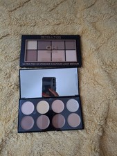 Bundle of 2 x Revolution palettes cream contour HD & powder contour HD