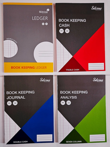Accounts book keeping - a4,