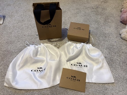 Coach gift box for purse - box, white