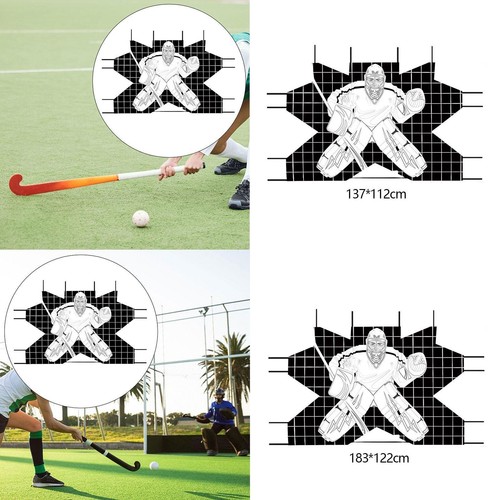 Hockey goal hockey net folding