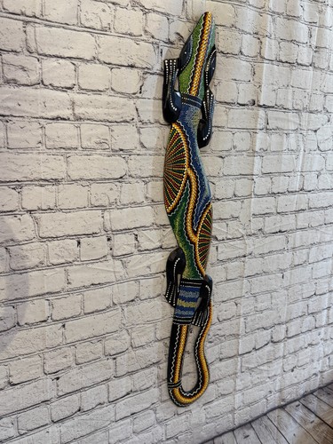 100cm gecko carved - gecko,