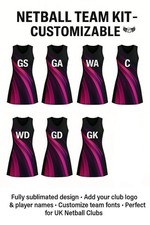 Custom Netball Team Kit Set
