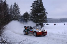 Jan Kopecky (CZE) Skoda Fabia WRC on stage 10 2007 WRC Rally Car Old Photo