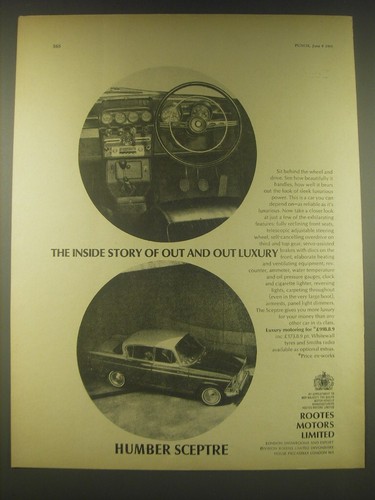 1965 humber sceptre the - ad,