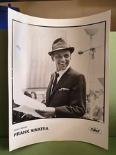 VERY RARE!! PROMO PHOTO 8" X 10"   OF "FRANK SINATRA" FROM THE CAPITOL YEARS