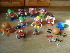 Bundle 10 x MR & MRS POTATO HEAD Toy Figures 8 ins High max + Accessories