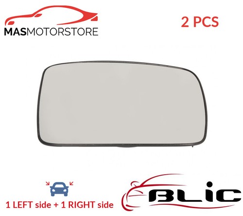 Rear view mirror glass - rear, pair