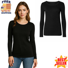 Womens long sleeve round - sleeve, neck
