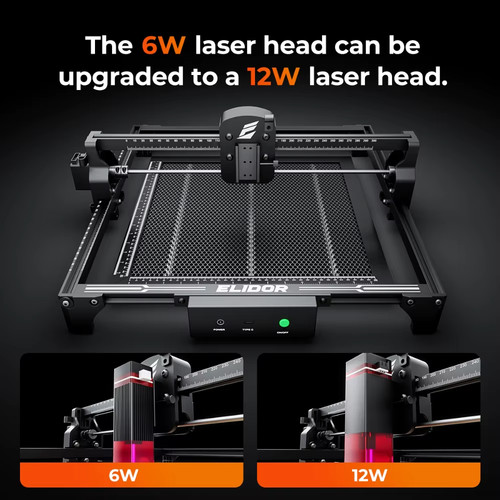 Elidor 12w laser - 6w/,