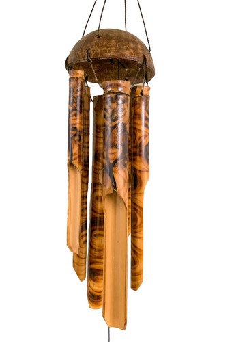 Tree life bamboo wind chime - life,