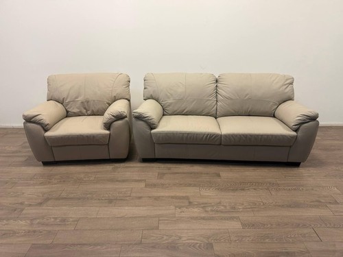 Milano grey top grain leather - grey,