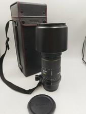 Sigma 170-500mm 1/5-6.3 Zoom Lens APO for Canon Cameras with Leather Carry Bag