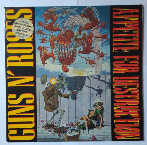 Guns roses appetite for - n',