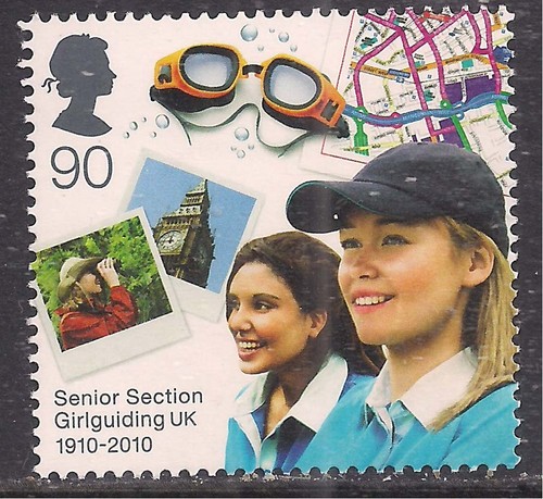 2010 qe2 90p girlguiding - qe2,