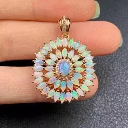 Women pendant 14k rose gold - pendant,