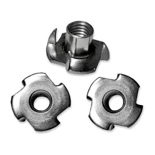 Zinc plated prong captive t - plated, 4