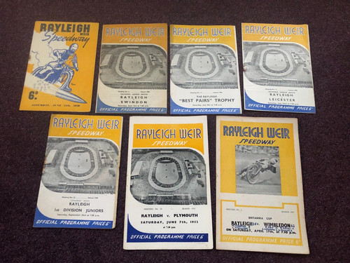 Speedway programmes 6 - speedway,