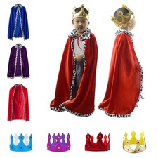 1pc Kids Adults King Cloak