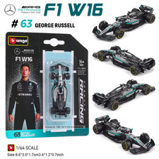 George Russell Bburago 1:64