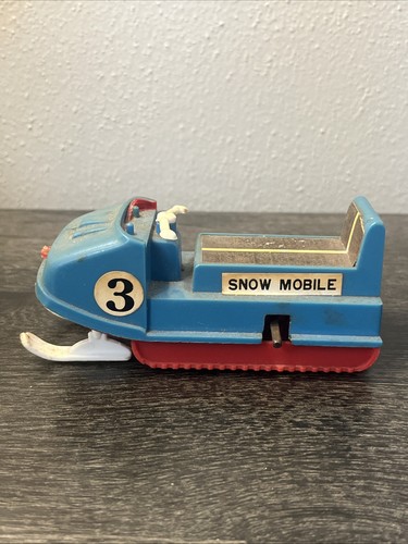 Vtg toy wind snowmobile - vtg, wind-up