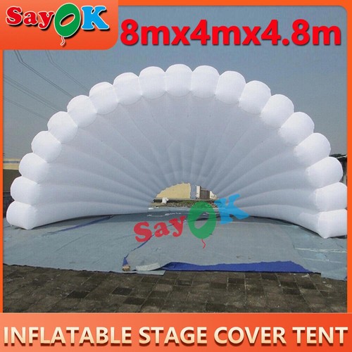Inflatable stage cover - cover, tent