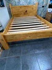 Solid wood rustic Bed Frames