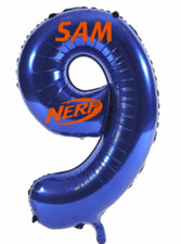 Nerf gun personalised - personalised, balloon