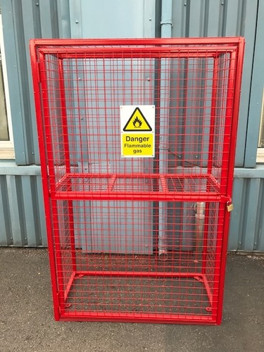 New gas bottle cage storage - gas,