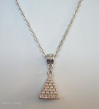 Egyptian 3D Pyramid Pendant