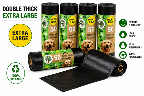 Dog poo bags extra strong - dog,