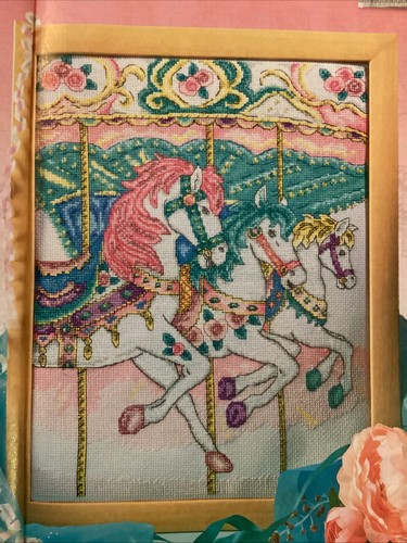 Circus fairground carousel - circus,