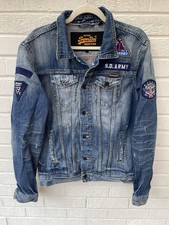 Superdry Denim Jacket Mens