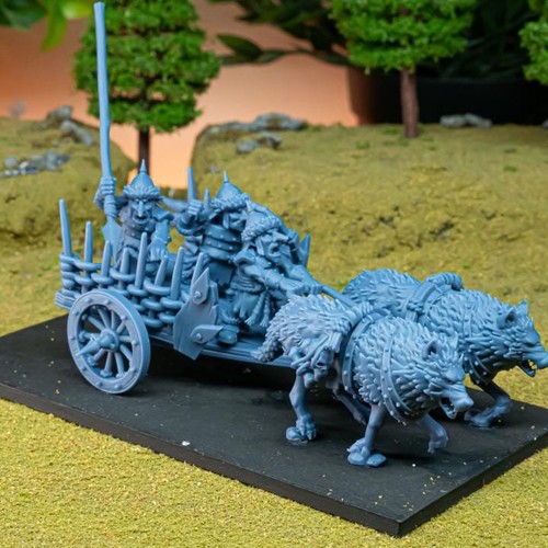 Steppe goblin chariot highland - goblin,