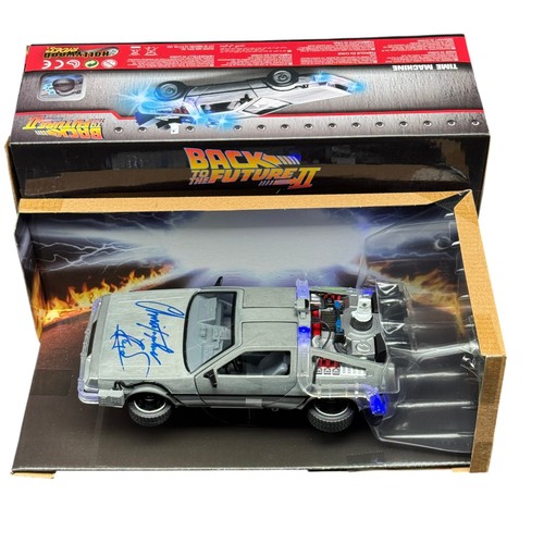 Christopher lloyd signed back - lloyd,