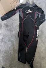 Beuchat Mens Large Wetsuit Long Sleeve Full Length Black