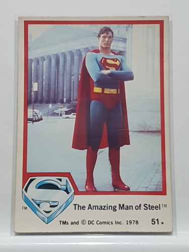 Bubble gum card 1978 dc - card,,