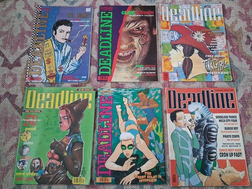 Deadline magazine issues - magazine,