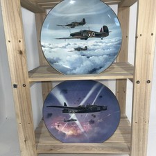 Battle of Britain 50th Anniversary Coalport Collector Plates x 2