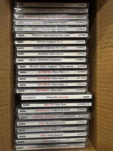 Bulk lot classical cds - of,