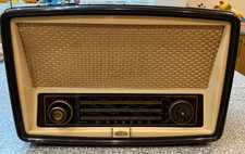 Vintage 1956 GEC BC5645 Bakelite Vacuum Tube Valve AM/FM Radio - Working