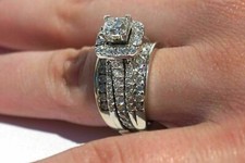 White Gold Over 3.75Ct