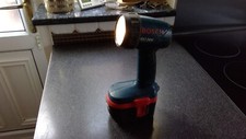 Bosch GLI 24V Work Torch Light. Fully Working, Fitted With A Light Bulb