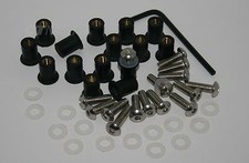 Ducati SS ST Fairing M5 rubber well nuts & stainless screws bolts fasteners x 15