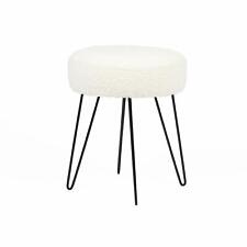 Stool Boucle Fleece Chair