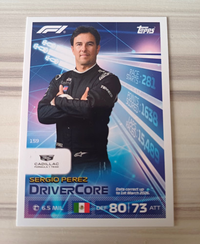 Topps turbo attax sergio - topps,
